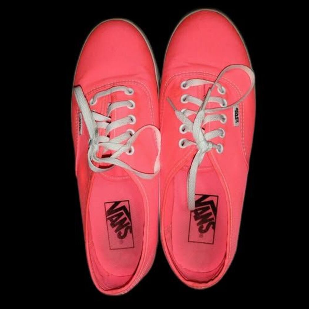 Women's Vans, Neon HOT PINK/ORANGE,  WOMEN - 8 Size Pre-owned